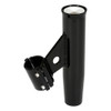 Lees Clamp-On Rod Holder - Black Aluminum - Vertical Mount - Fits 1.660 O.D. Pipe