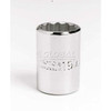 Proto B943206 1/2 Drive Socket 34mm - 12 Point, 1-27/32 Long