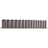 Proto B332684 Proto 15 Piece 6 Point 3/8" Drive Deep Impact Socket Set