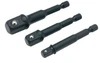 Titan TTN-12082 Tools 3-Piece Socket Adapter Set (1/4", 3/8" and 1/2")