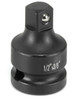 Grey Pneumatic GRY-2228A () 1/2" Female x 3/8" Male Adapter Socket with Friction Ball