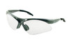 SAS Safety SAS-540-0100 Diamondback Eyewear with Polybag, Clear Lens/Silver Frame