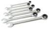 Titan TTN-17351 Tools 7-Piece Ratcheting Metric Combination Wrench Set