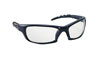 SAS Safety SAS-542-0300 GTR Eyewear with Polybag, Clear Lens/Charcoal Frame