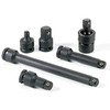Grey Pneumatic GRY-1100 () 3/8" Drive 6-Piece Adapter/Extension Socket Set
