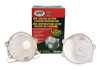 SAS Safety SAS-8712 12 Pack -50 N95 Rated Dust / Chemical Odor Respirator with Exhalation Valve - Single