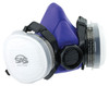 SAS Safety SAS-8661-93 Bandit Halfmask Respirator, OV Cartridge with N95 Filter - Large