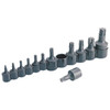 Lisle LIS-27200 LIS 12 Piece 1/4 3/8 and 1/2 Inch Drive Torx Socket Set