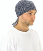 SAS Safety SAS-7303-02 ThermaSure Cooling Skull Cap, Blue Paisley