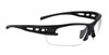 SAS Safety SAS-5511-01 Spectro Safety Glasses with Clear Lens, Black