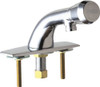Chicago Faucets C857E12665PSHABCP HOT AND COLD WATER MIXING METERING SINK FAUCET CHICAGO Chicago Faucets 983590