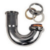 Deaborn 654-1 Sink J-Bend w/ Ground Joint - 20 Ga.