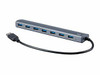 MONOPRICE, INC. 21672 MONOPRICE USB 3.0 7-PORT ALUMINUM HUB_ WITH AC ADAPTER