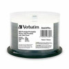 VERBATIM AMERICAS LLC 97339 BD-R 25GB 16X WHITE INKJET PRINT 50PK
