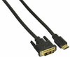 ROCSTOR Y10C124-B1 HMDI TO DVI CABLE M/M - HDMI MALE TO DV