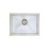 Blanco B516223  16-Inch Precision R10 Single Bowl Undermount Sink, Stainless Steel