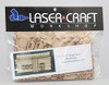 S38: 8"x4" Single Story Blockhouse Laser Craft Workshop LLC LCW1315