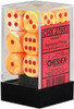 Chessex Manufacturing CHX27653 d6Cube16mm Festive Sunburst rd (12)
