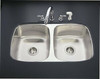 Kindred BSL2233-9-3N-OW Franke Kindred Brookmore Topmount Sink