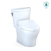TOTO® RW WASHLET®+ Ready Electronic Bidet Toilet Seat with Auto Flush Ready Cotton White - SW4547AT60#01