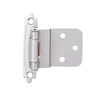 Liberty Hardware H0104ACSNO3 38 Self-Cl Inset Hinge Sn 1 Pr