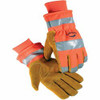 CAIMAN 607-1353-M HEATRAC  HI-VIZ  COWHIDEPALM  COMBO CUFF  M