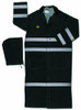 MCR SAFETY 611-FR267CX3 CLAS PLUS .35MM PVC/POLYFLM RESIS RIDERCOAT BLK