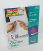 AVERY PRODUCTS CORPORATION AVE11447 INDEX,LSR/IJ,8TAB,25ST/BX