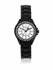 2033L-BW Black Stainless Steel Bracelet Watch