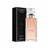 Eternity Flame Launched by the design house of Calvin Klein. This oriental floral fragrance has a blend of mandarin, sweet pea, and labdanum notes. It is recommended for casual wear.