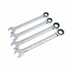 APEX TOOL GROUP GWR9413 WRENCH SET LG COMBO RATCH MET 12 PT 4 P