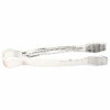 TONGS, 6L, FLAT, CLEAR PLST