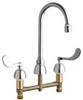 Chicago Faucets C786E36VPABCP  Concealed Hot and Cold Water Sink Faucet