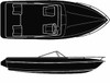 CARVER COVERS 5097481 186  V-HULL I/O COVER