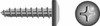 SEACHOICE MP0532SC #6 X 3/4 PHIL PAN T/S 10/BG