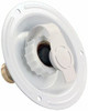 JR PRODUCTS342-62125 CITY WATER DISH METAL WHT MPT