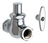 Chicago Faucets C45LKABCP Chicago Faucets Chicago Straight Stop Fitting Lead Free, 4" Height, 4.625" Wide, 4.625" Length, 4 x 4.625 x 4.625