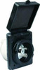 PARKPOWER BY MARINCO679-301ELRVBLK 30A STANDARD POWER INLET BLACK