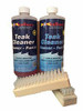 SUDBURY BOAT CARE829-860Q TEAK CLEANER KIT PART A&B QT