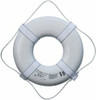 CAL JUNE BOUYS G19 19  WHITE RING BUOY W/STRAPS