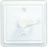JR PRODUCTS342-47795 SQUARE CABLE TV PLATEPW