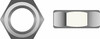 SEACHOICE SC1304 4-40 HX NUT SS 100/BG