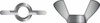 SEACHOICE MP1372SC 1/4-20 WING NUT 2/BG