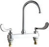 Chicago Faucets C527GN2A317ABCP  Hot and Cold Water Sink Faucet