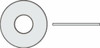 SEACHOICE SC3088 3/8 FLT WSH 1 OD NYL 100/BG