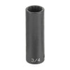 Grey Pneumatic GRY-2112MD 1/2 DR x 12MM DP - 12 Point