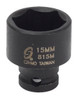 Sunex SUU-815M 1/4-Inch Drive 15-Mm Impact Socket