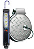 Cliplight CLP-223412 HEMITECH 4 LED Work Light and Chrome Cord Reel