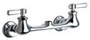 Chicago Faucets C540LDLESAB SERVICE SINK FAUCET CHICAGO (LESS SPOUT) INCLUDES SUPPLE ARMS AND HANDLES Chicago Faucets 982891