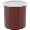 Cambro 178749 CROCK W/LID 1.2 QT BROWN;(195)